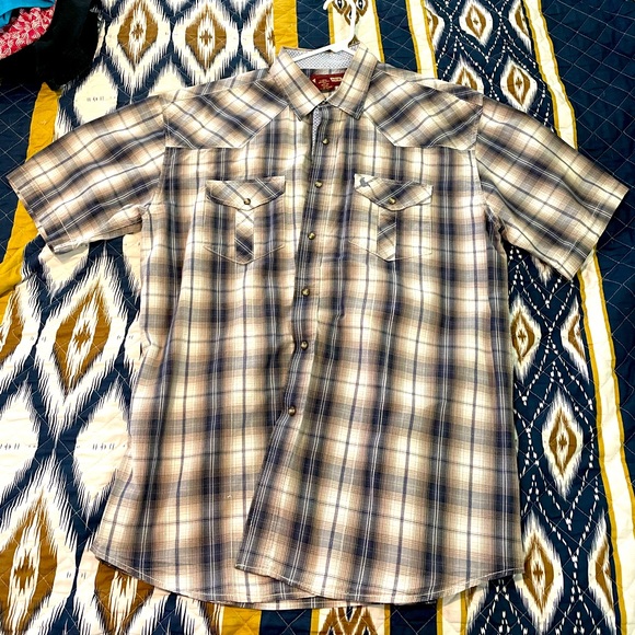 Cody James short sleeve button up 2X - Picture 1 of 2